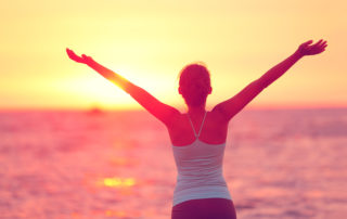 woman adrenal glands health
