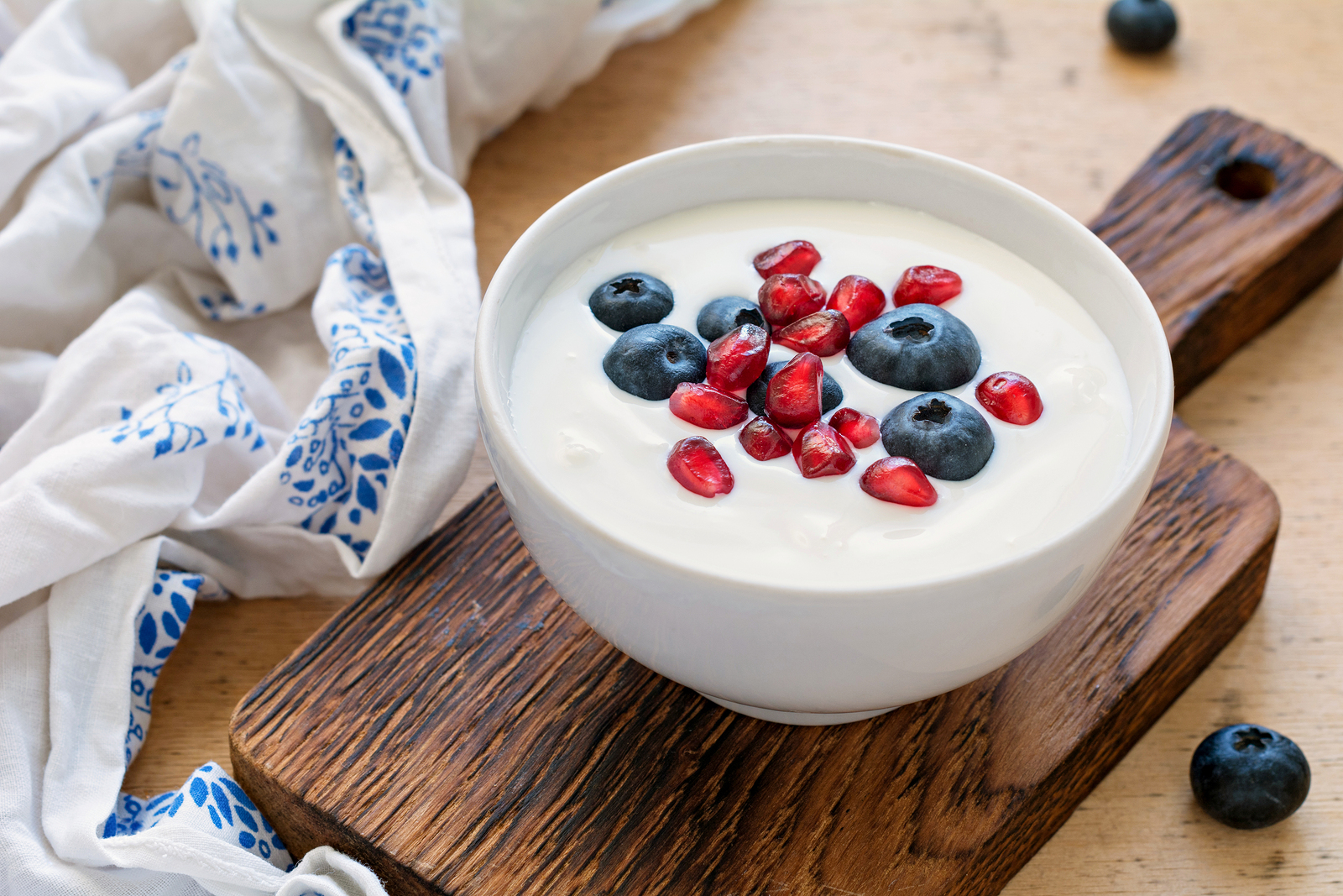 taking probiotics yogurt