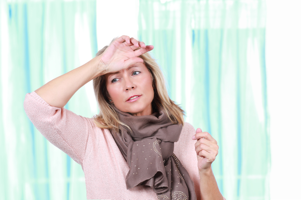 anxiety hot flashes