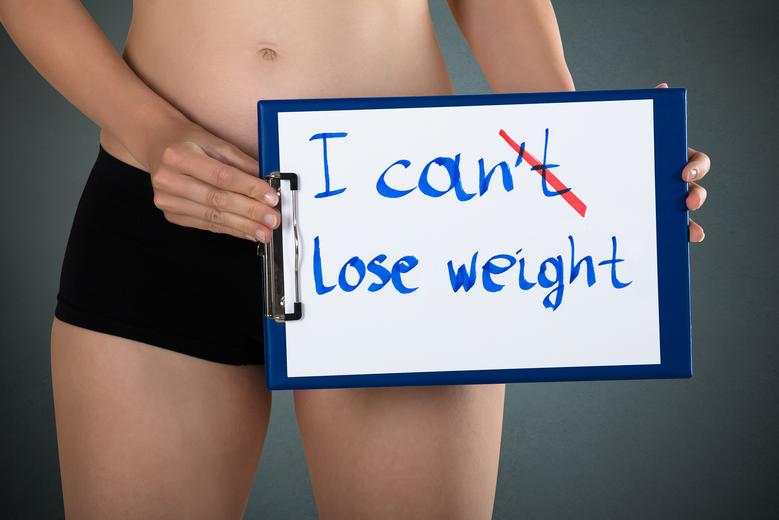 can't lose weight