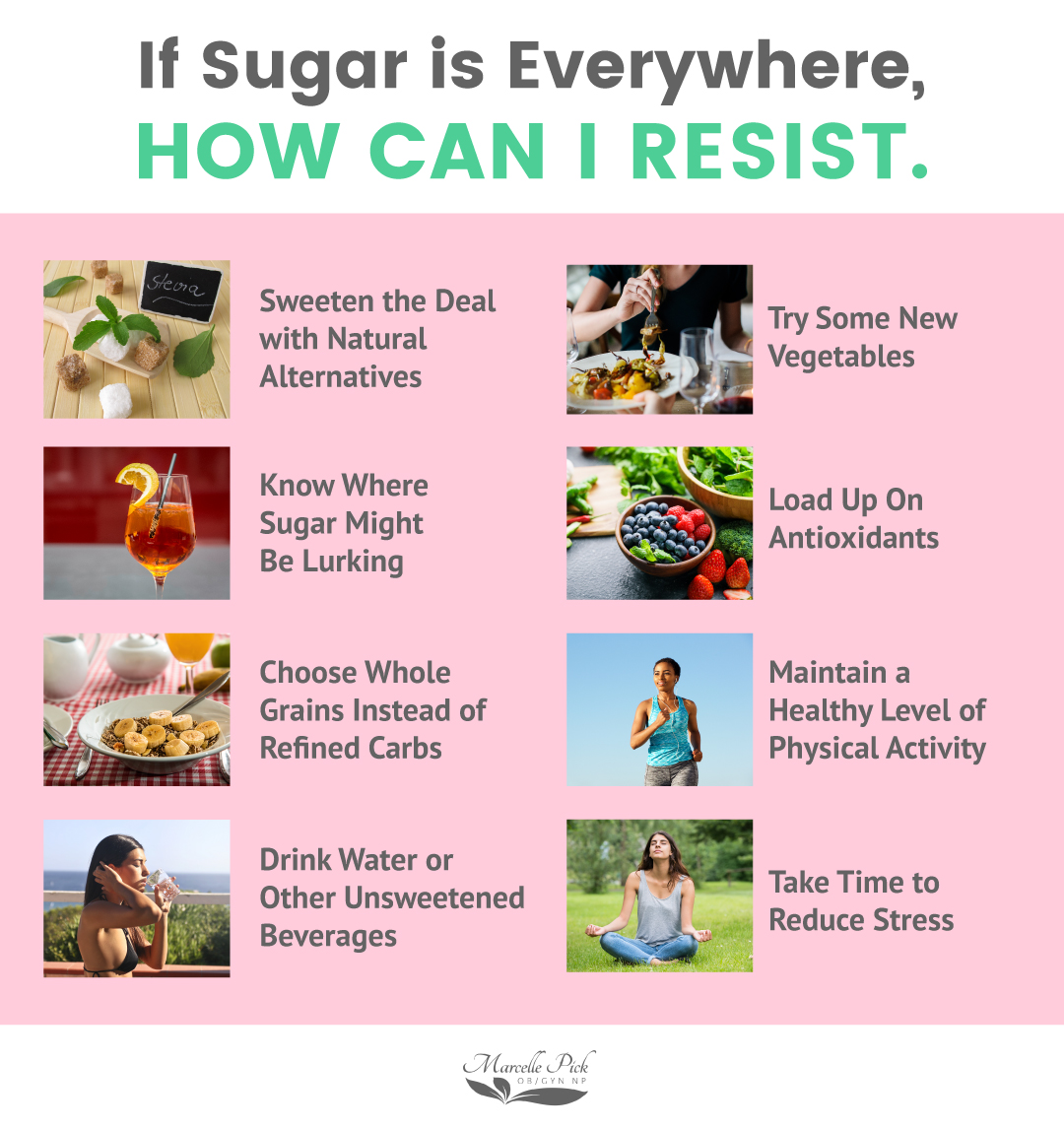 If sugar is everywhere how can i resist infographic
