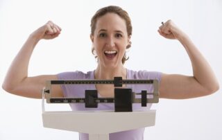 woman fight weight loss resistance