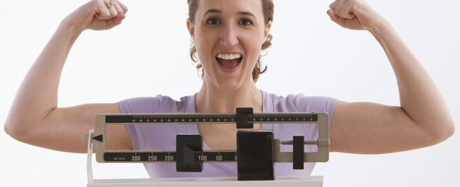 woman fight weight loss resistance